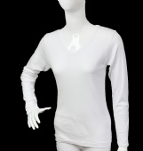 LADIES V-NECK LONG SLEEVES INNER WEAR